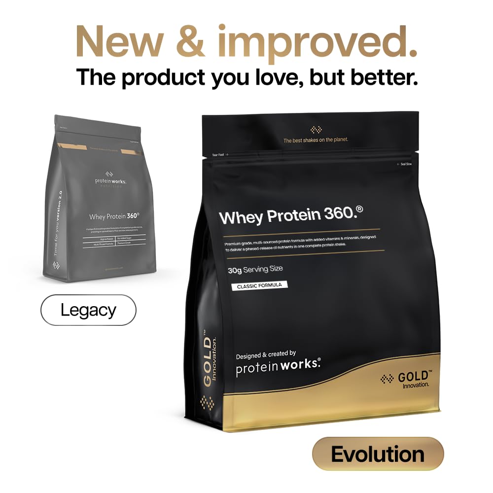 Protein Works Whey Protein 360 Gold — Chocolate Silk, 1.2kg
