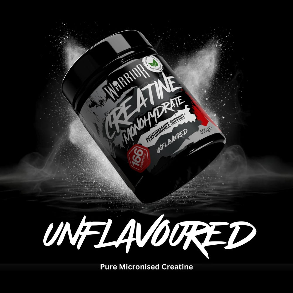 Warrior Creatine Monohydrate — Unflavoured, 500g