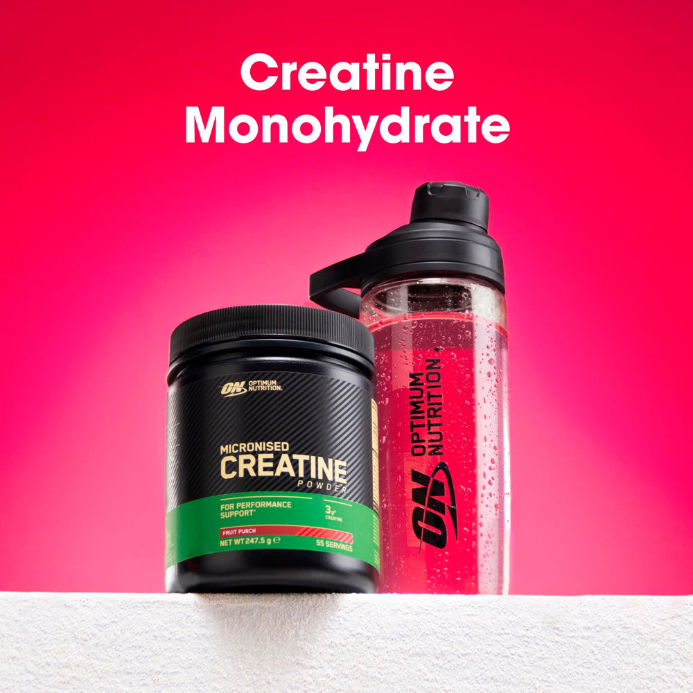 Optimum Nutrition Micronised Creatine — Fruit Punch, 247.5g