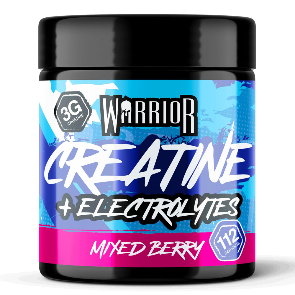 Warrior Creatine Plus Electrolytes — Mixed Berry, 360g