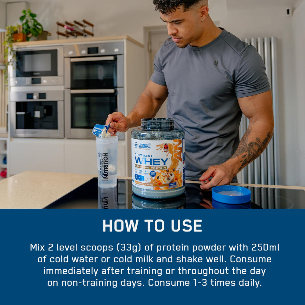 Applied Nutrition Critical Whey — Vanilla Ice Cream, 2kg