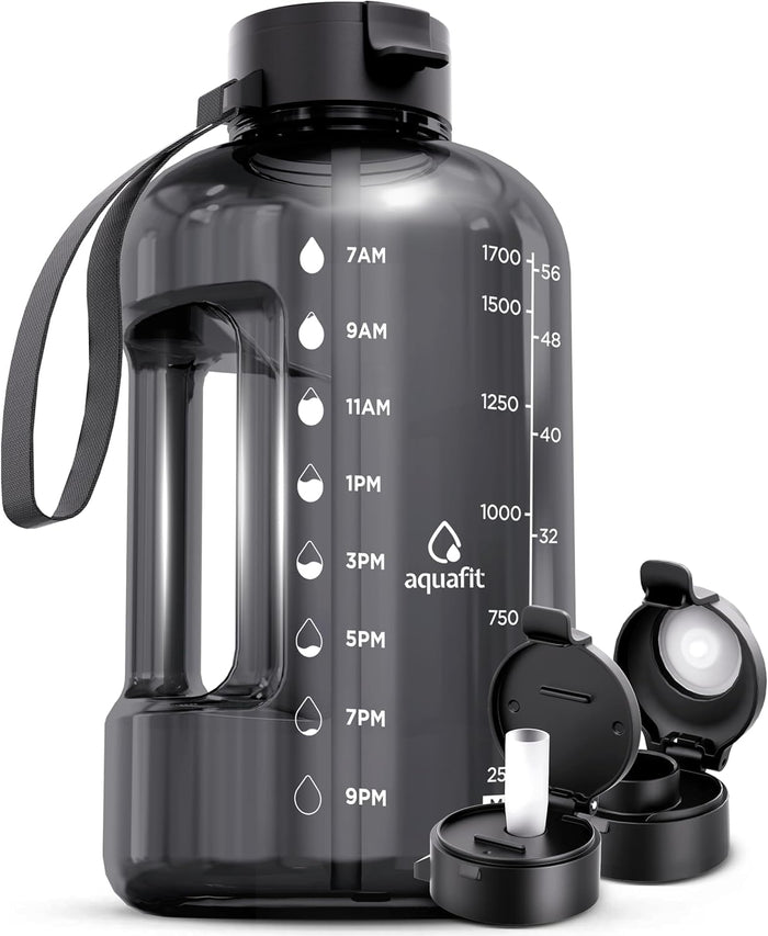 AQUAFIT Large 2L Gym Water Bottle