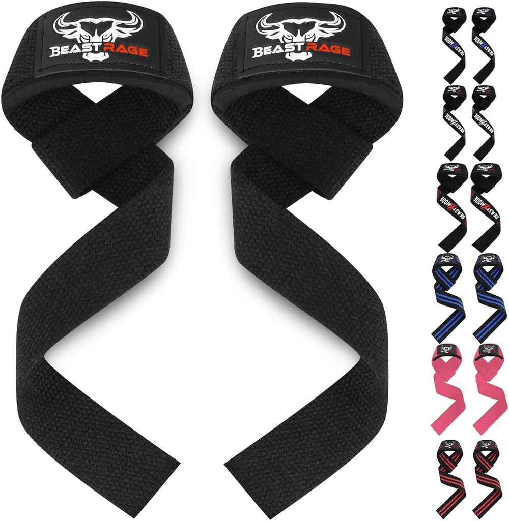 BEAST RAGE Padded Lifting Straps