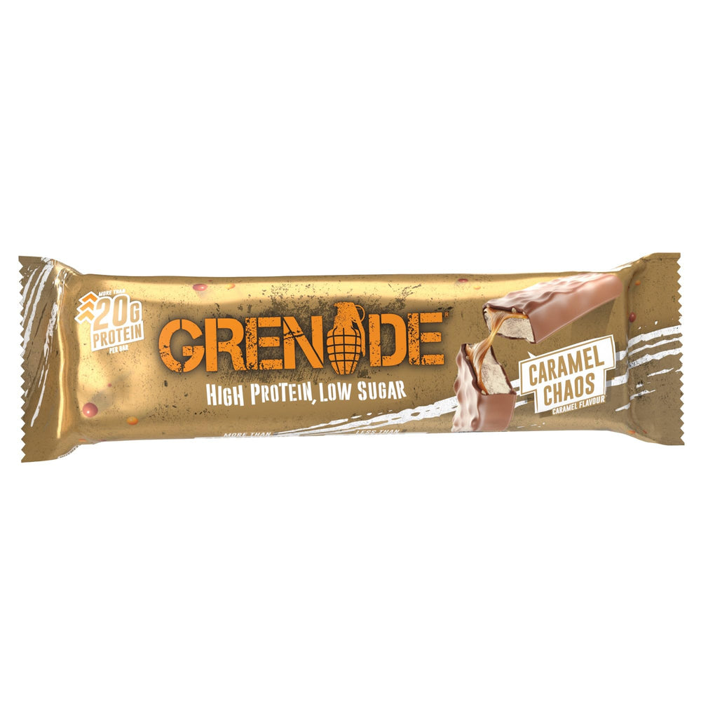 Grenade Carb Killa Protein Bars — Caramel Chaos, 12 × 60g