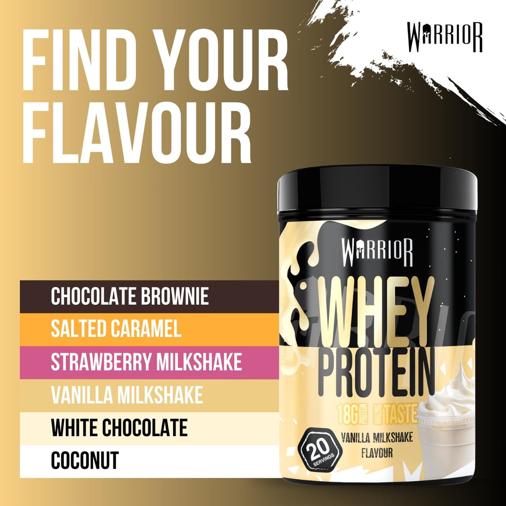Warrior Whey — Vanilla Milkshake, 500g