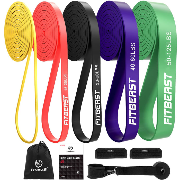 FitBeast Pull-Up Resistance Band Set