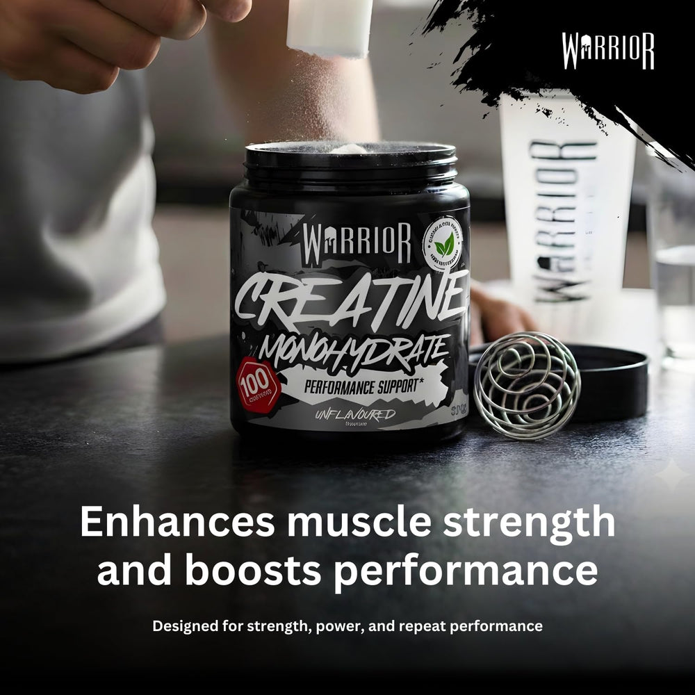 Warrior Creatine Monohydrate — Unflavoured, 300g