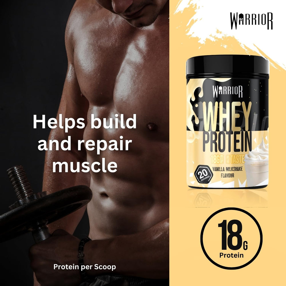 Warrior Whey — Vanilla Milkshake, 500g