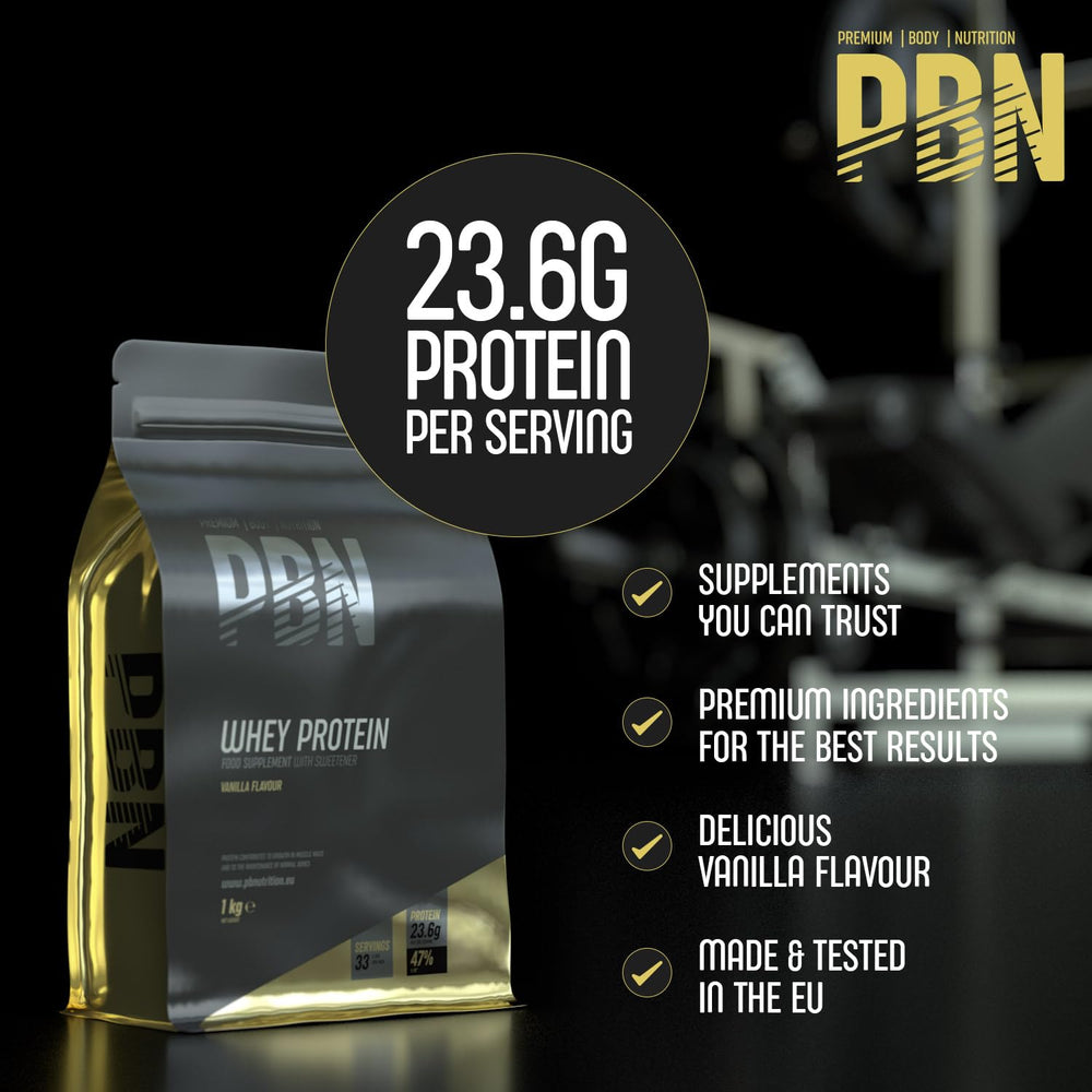 Premium Body Nutrition Whey Protein — Vanilla, 1kg