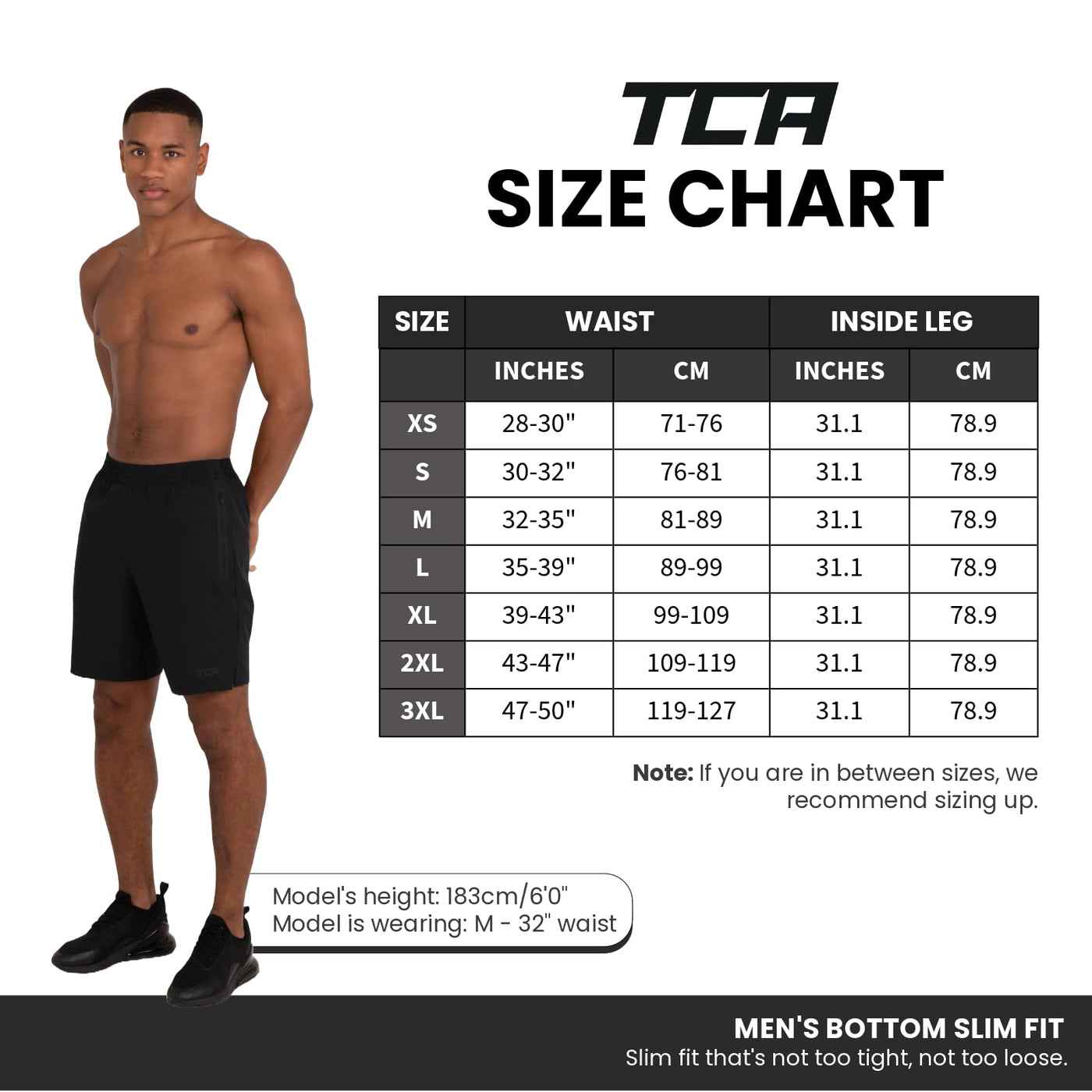 TCA Men's 7-Inch Training Shorts