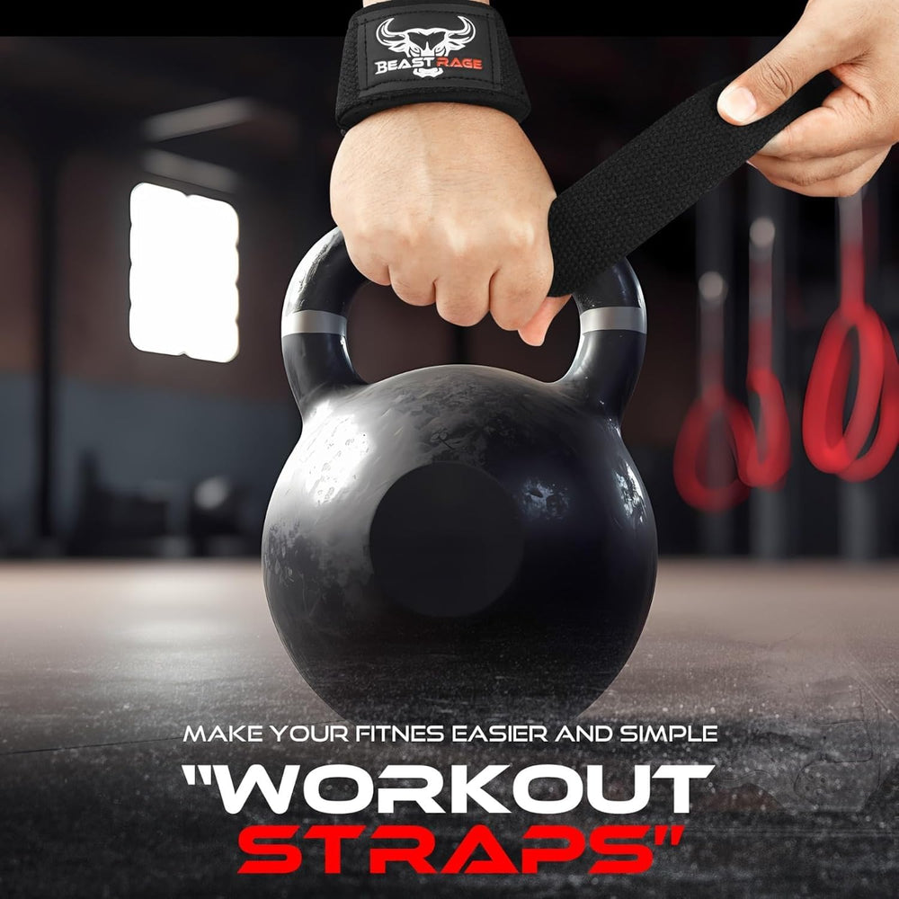 BEAST RAGE Padded Lifting Straps