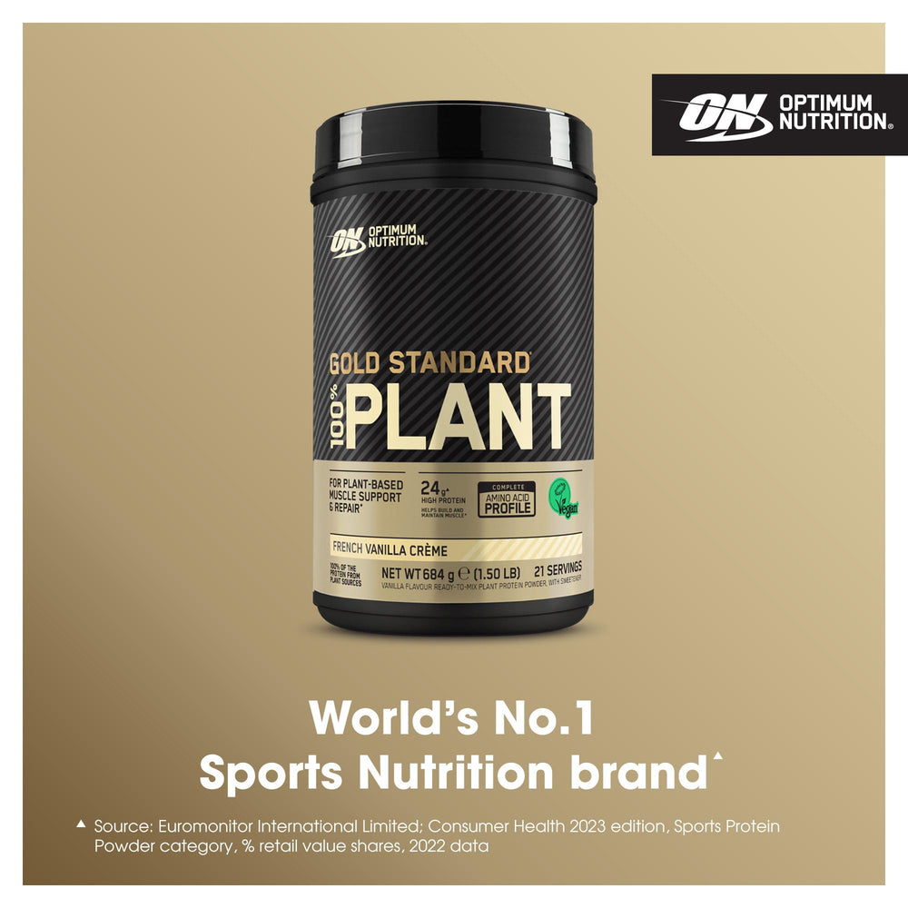 Optimum Nutrition Gold Standard Plant Protein — Vanilla, 684g