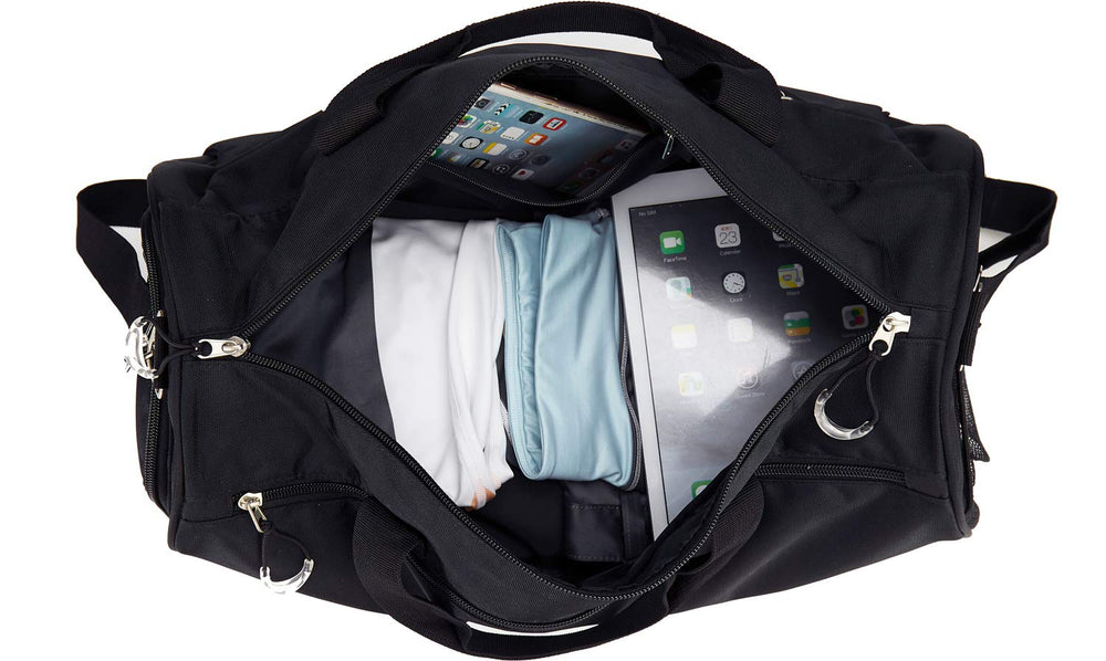 KASIBON Gym Duffel Bag with Shoe Compartment