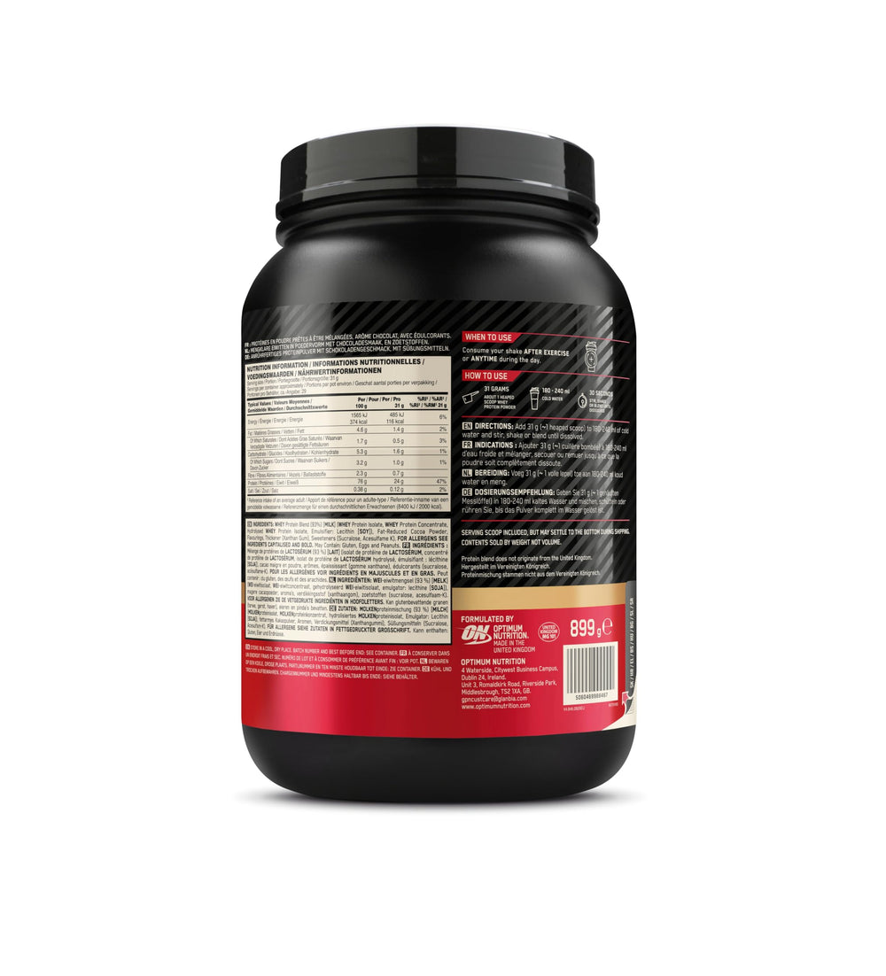 Optimum Nutrition Gold Standard Whey — Double Rich Chocolate