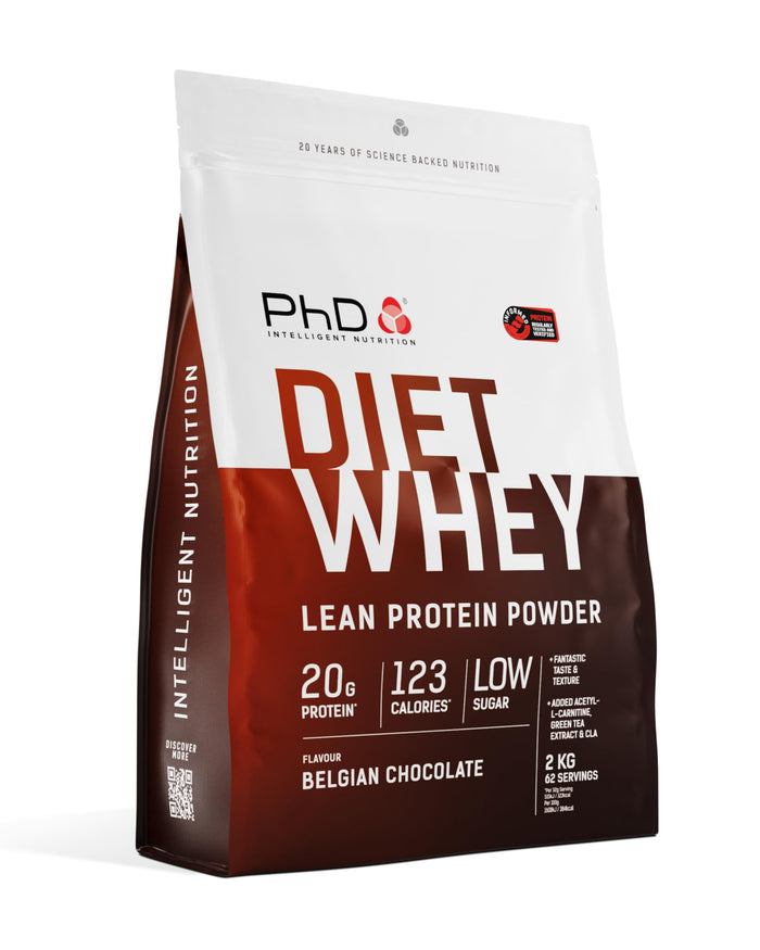 PhD Diet Whey — Belgian Chocolate, 2kg