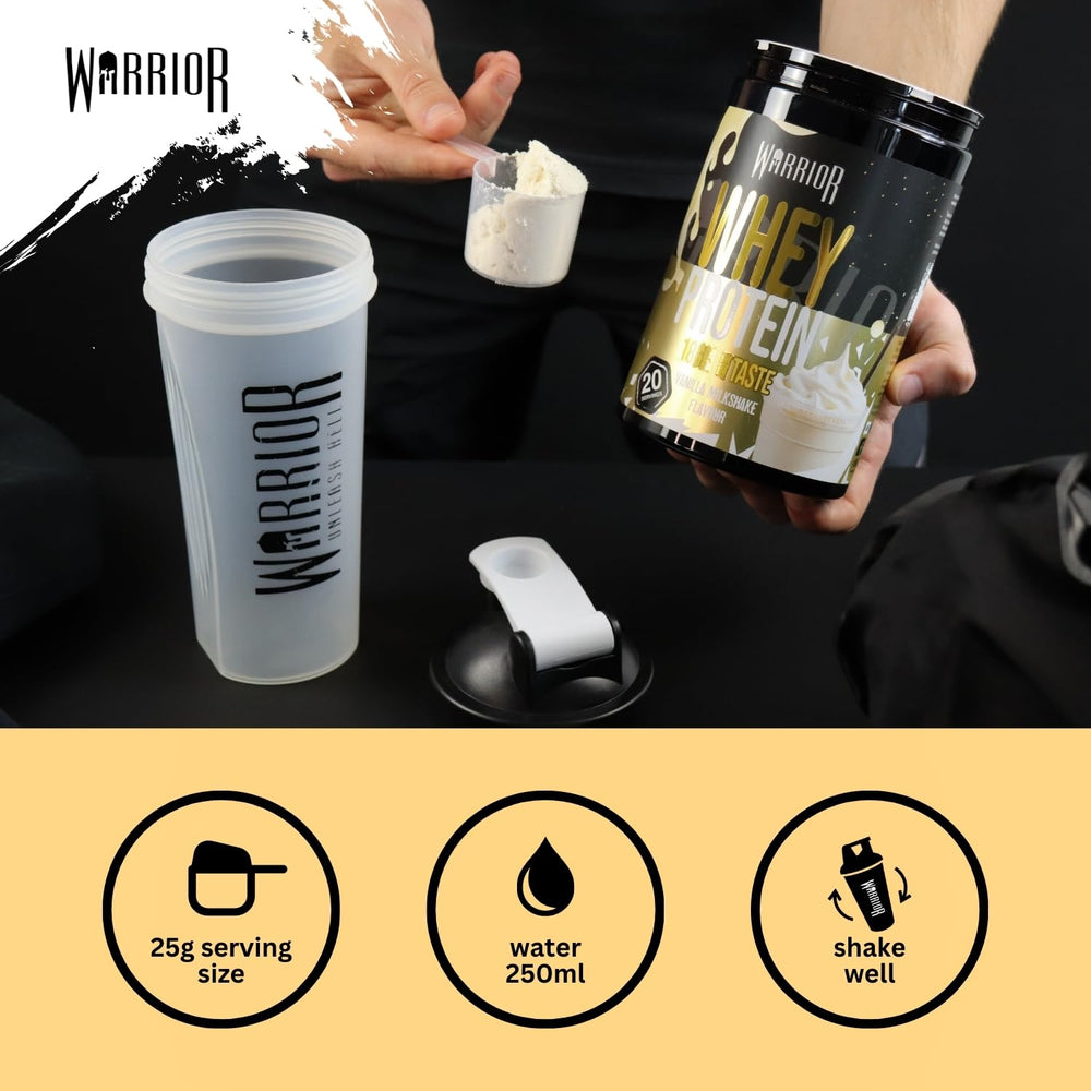 Warrior Whey — Vanilla Milkshake, 500g