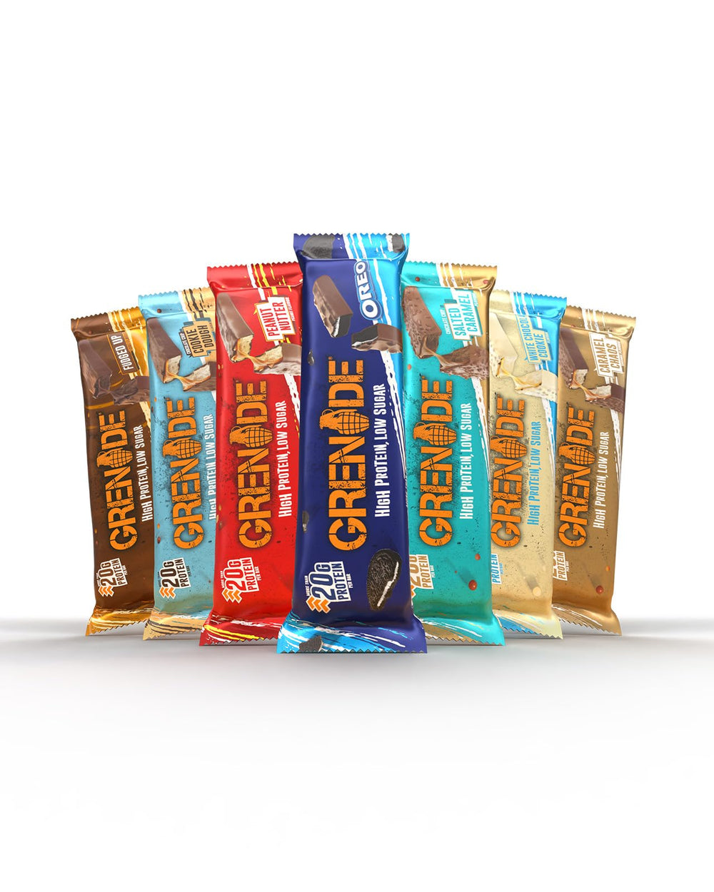 Grenade Carb Killa Protein Bars — Caramel Chaos, 12 × 60g