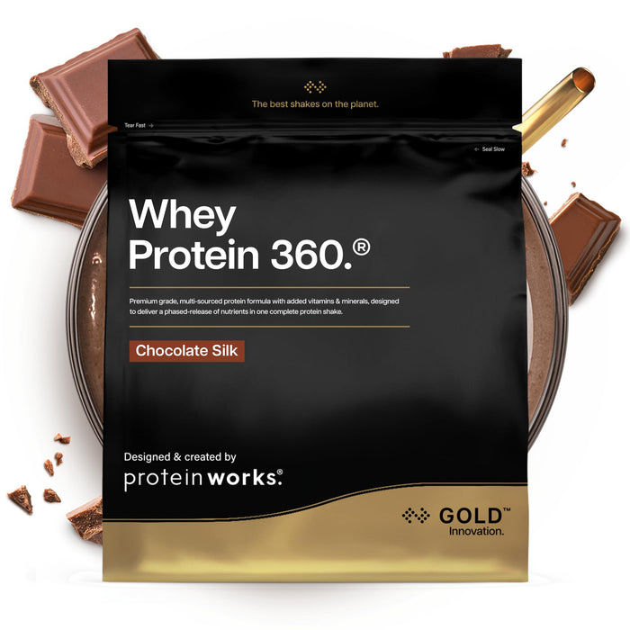 Protein Works Whey Protein 360 Gold — Chocolate Silk, 1.2kg