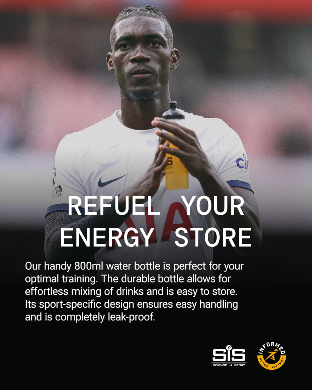 Science in Sport Clear Sports Bottle 800ml
