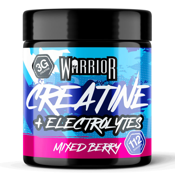 Warrior Creatine Plus Electrolytes — Mixed Berry, 360g