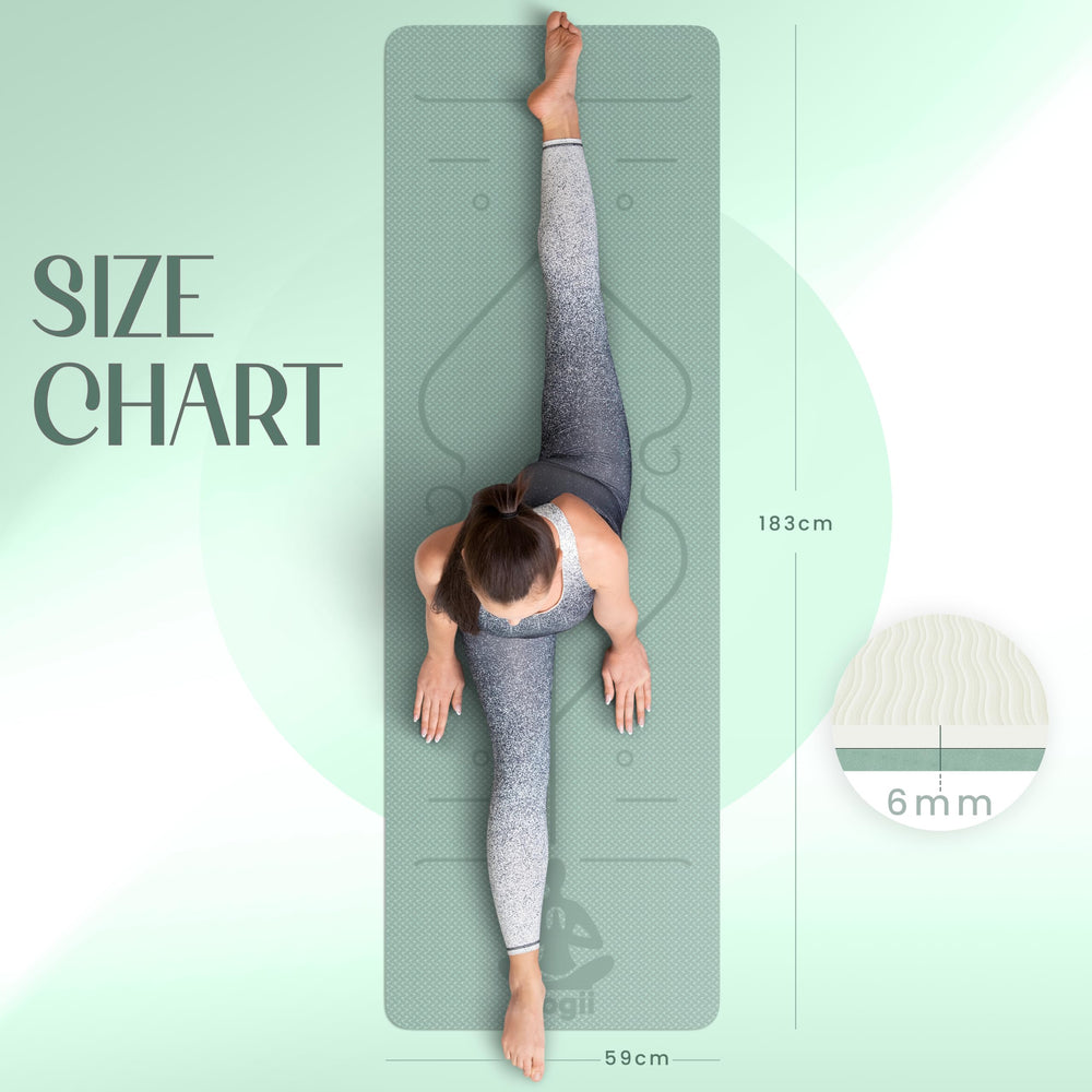 Yogii TPE Exercise Mat — 6mm