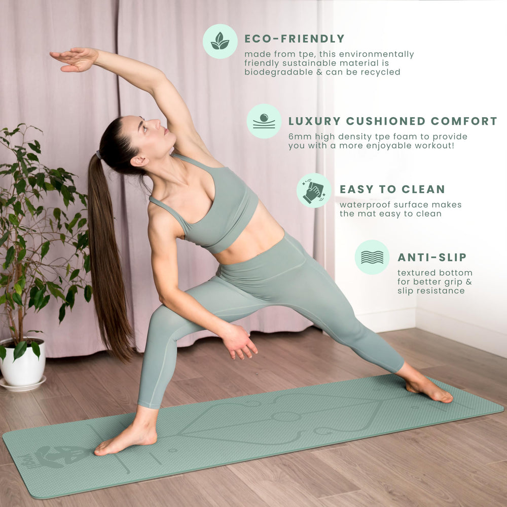 Yogii TPE Exercise Mat — 6mm