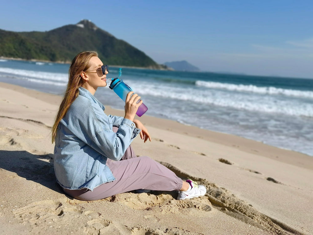 EYQ 1L Sports Water Bottle